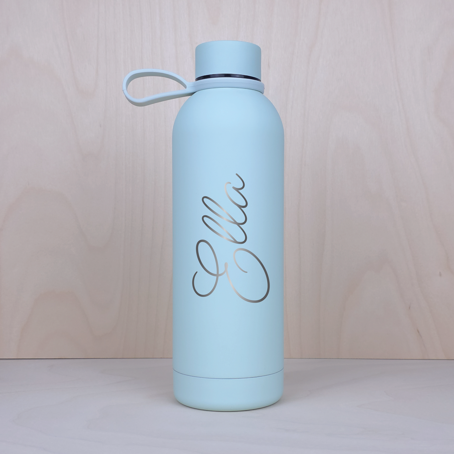 500ml Termospullo omalla tekstillä (10 eri väriä)