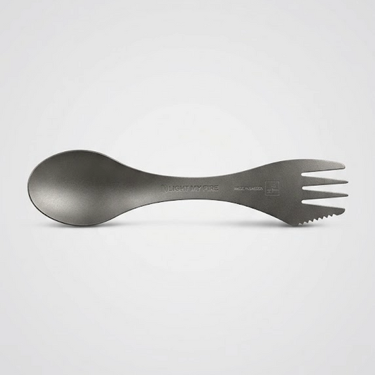 Light My Fire Spork Titanium – kaiverruksella