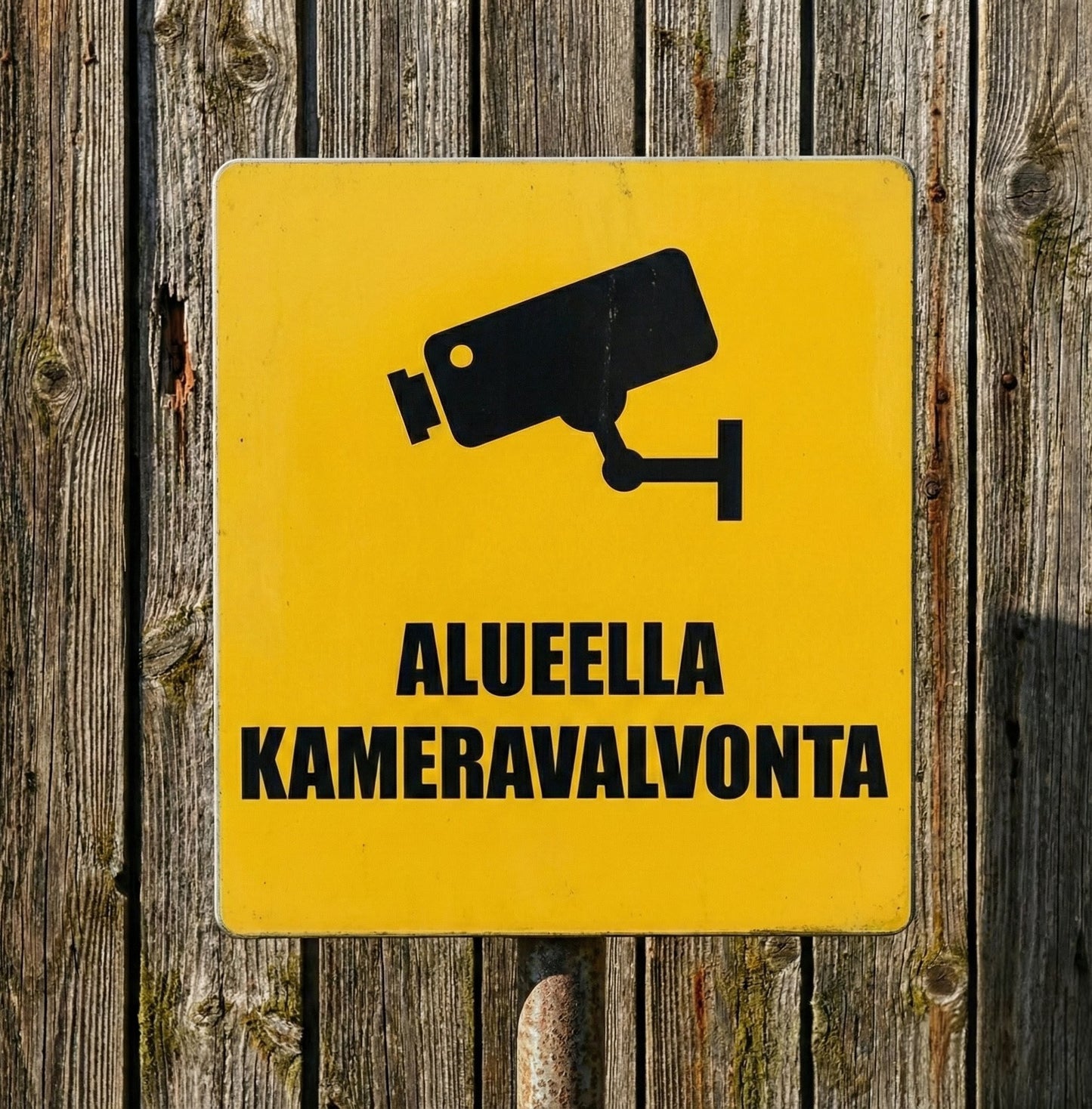 Varoituskyltit ja opasteet omalla tekstillä ja kuvalla