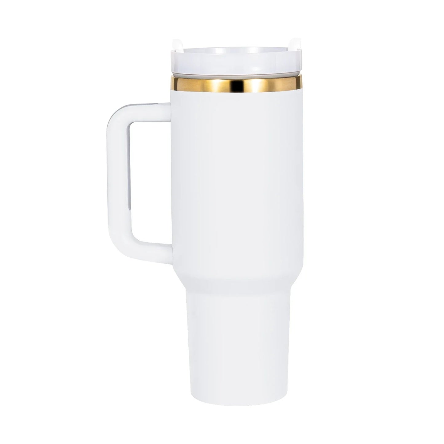 Valkoinen ruostumaton teräs -termospullo 1,18 L (40 oz), laserkaiverrettavaksi