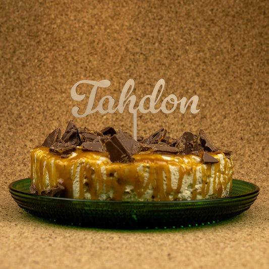 Tahdon-kakkukoriste hääjuhliin