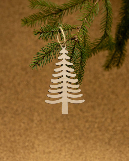 Joulukuusi (eri malleja) -kuusenkoriste