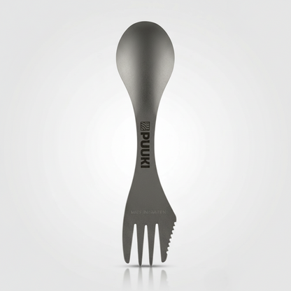 Light My Fire Spork Titanium – kaiverruksella – Puuki.fi lasertyönä