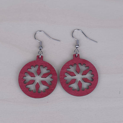 Joulupallo -korvakorut