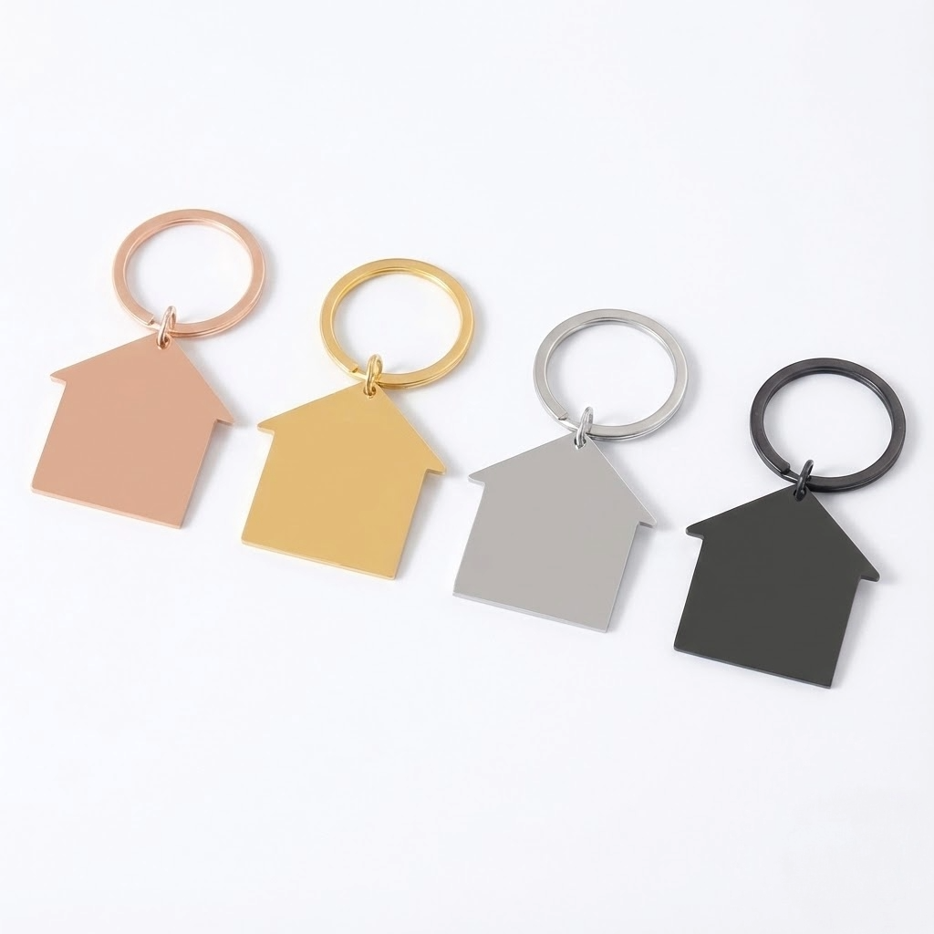 Talo-avaimenperä omalla tekstillä